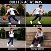 image:imageNew Balance Boys Fleece Sweatpants Joggers Drawstring amp Pockets 820  Cozy Lightweight Warmth TaperedLeg Athletic Fit Ribbed Cuffs for School Travel Practice amp Weekend WearNew Balance Navy