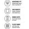 image:imageNew Balance Boys Fleece Sweatpants Joggers Drawstring amp Pockets 820  Cozy Lightweight Warmth TaperedLeg Athletic Fit Ribbed Cuffs for School Travel Practice amp Weekend WearNew Grey Heather
