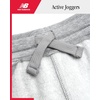 image:imageNew Balance Boys Fleece Sweatpants Joggers Drawstring amp Pockets 820  Cozy Lightweight Warmth TaperedLeg Athletic Fit Ribbed Cuffs for School Travel Practice amp Weekend WearTeam Grey