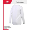 image:imageNew Balance Boys Long Sleeve Shirts Waffle Knit Thermal Base Layer 820  Soft Breathable Texture Cozy CoolWeather Warmth Wear Solo or under Jackets for School Sports amp PlaytimeBright White Solid