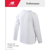 image:imageNew Balance Boys Long Sleeve Shirts Waffle Knit Thermal Base Layer 820  Soft Breathable Texture Cozy CoolWeather Warmth Wear Solo or under Jackets for School Sports amp PlaytimeWhite