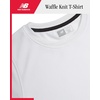 image:imageNew Balance Boys Long Sleeve Shirts Waffle Knit Thermal Base Layer 820  Soft Breathable Texture Cozy CoolWeather Warmth Wear Solo or under Jackets for School Sports amp PlaytimeBright White Solid