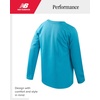image:imageNew Balance Boys Long Sleeve Shirts Waffle Knit Thermal Base Layer 820  Soft Breathable Texture Cozy CoolWeather Warmth Wear Solo or under Jackets for School Sports amp PlaytimeSky Blue
