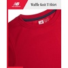 image:imageNew Balance Boys Long Sleeve Shirts Waffle Knit Thermal Base Layer 820  Soft Breathable Texture Cozy CoolWeather Warmth Wear Solo or under Jackets for School Sports amp PlaytimeTeam Red Solid