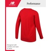 image:imageNew Balance Boys Long Sleeve Shirts Waffle Knit Thermal Base Layer 820  Soft Breathable Texture Cozy CoolWeather Warmth Wear Solo or under Jackets for School Sports amp PlaytimeTeam Red Solid