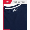 image:imageNew Balance Boys Long Sleeve Shirts Waffle Knit Thermal Base Layer 820  Soft Breathable Texture Cozy CoolWeather Warmth Wear Solo or under Jackets for School Sports amp PlaytimeNavy Solid