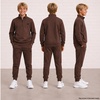 image:imageNew Balance Boys Pants Set  2 Piece Tech Fleece Boys Quarter Zip Pullover and Jogger Sweatpants with Pockets Sizes 816New Brown
