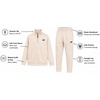 image:imageNew Balance Boys Pants Set  2 Piece Tech Fleece Boys Quarter Zip Pullover and Jogger Sweatpants with Pockets Sizes 816Timberwolf Tan