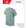 image:imageNew Balance Boys Shirts Short Sleeve Cotton Graphic Tee Athletic Teens  Soft Breathable Blend Classic Logo Look Layer under Hoodies or Wear Solo for School Sports amp Weekends Sizes 820Salt Marsh