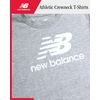 image:imageNew Balance Boys Shirts Short Sleeve Cotton Graphic Tee Athletic Teens  Soft Breathable Blend Classic Logo Look Layer under Hoodies or Wear Solo for School Sports amp Weekends Sizes 820New Grey