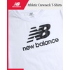 image:imageNew Balance Boys Shirts Short Sleeve Cotton Graphic Tee Athletic Teens  Soft Breathable Blend Classic Logo Look Layer under Hoodies or Wear Solo for School Sports amp Weekends Sizes 820Bright White