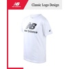image:imageNew Balance Boys Shirts Short Sleeve Cotton Graphic Tee Athletic Teens  Soft Breathable Blend Classic Logo Look Layer under Hoodies or Wear Solo for School Sports amp Weekends Sizes 820Bright White