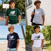 image:imageNew Balance Boys Shirts Short Sleeve Cotton Graphic Tee Athletic Teens  Soft Breathable Blend Classic Logo Look Layer under Hoodies or Wear Solo for School Sports amp Weekends Sizes 820New Grey