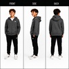 image:imageNew Balance Boys Zip Up Warm Fleece Hoodie Sweatshirt Activewear 820  Ribbed Cuffs amp Kangaroo Pockets Full Zip Front Closure Durable Layer for School Sports amp Weekend OutingsCharcoal Heather