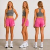 image:imageNew Balance Girls 2 Pack Mesh Dolphin Running Shorts Outdoor Performance  Breathable Feel for AllDay Wear Secure Elastic Waistband Great for Cheer Dance or Tumbling Fits Ages 7 to 16Pink Black