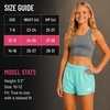 image:imageNew Balance Girls 2 Pack Mesh Dolphin Running Shorts Outdoor Performance  Breathable Feel for AllDay Wear Secure Elastic Waistband Great for Cheer Dance or Tumbling Fits Ages 7 to 16Jade Pink Sugar