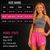 image:imageNew Balance Girls 2 Pack Mesh Dolphin Running Shorts Outdoor Performance  Breathable Feel for AllDay Wear Secure Elastic Waistband Great for Cheer Dance or Tumbling Fits Ages 7 to 16Pink Black
