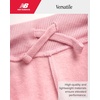 image:imageNew Balance Girls Sweatpants Fleece Joggers Drawstring Waist amp Pockets  Cozy Warmth Ribbed Ankle Cuffs Stretchy Elastic Comfort for School Dance Sports amp Everyday Play Youth KidsCentury Pink