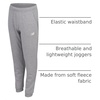 image:imageNew Balance Girls Sweatpants Fleece Joggers Drawstring Waist amp Pockets  Cozy Warmth Ribbed Ankle Cuffs Stretchy Elastic Comfort for School Dance Sports amp Everyday Play Youth KidsTeam Grey