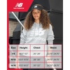 image:imageNew Balance Girls Sweatpants Fleece Joggers Drawstring Waist amp Pockets  Cozy Warmth Ribbed Ankle Cuffs Stretchy Elastic Comfort for School Dance Sports amp Everyday Play Youth KidsTeam Grey