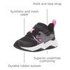 image:imageNew Balance Kids Rave Run V2 Hook and LoopBlackVibrant Pink