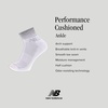 image:imageNew Balance Unisex Adult Performance Cushioned Ankle Socks  6 Pairs  Moisture WickingLight Blue Assorted