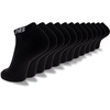 image:imageNew Balance Unisex Adult Performance Cushioned Low Cut Socks  6 amp 12 Pairs  Moisture WickingBlack 12 Pairs