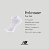 image:imageNew Balance Unisex Adult Performance Cushioned Low Cut Socks  6 amp 12 Pairs  Moisture WickingWhite 12 Pairs