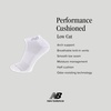 image:imageNew Balance Unisex Adult Performance Cushioned Low Cut Socks  6 amp 12 Pairs  Moisture WickingWhite 6 Pairs