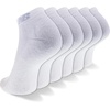 image:imageNew Balance Unisex Adult Performance Cushioned Low Cut Socks  6 amp 12 Pairs  Moisture WickingWhite 6 Pairs