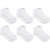 image:imageNew Balance Unisex Adult Performance Cushioned Low Cut Socks  6 amp 12 Pairs  Moisture WickingWhite 6 Pairs