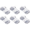 image:imageNew Balance Unisex Adult Performance Recycled No Show Socks 6PackWhite