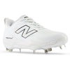 image:imageNew Balance Womens Fresh Foam X Velo V4 Metal Softball ShoesWhite SyntheticBlack
