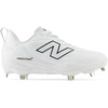 image:imageNew Balance Womens Fresh Foam X Velo V4 Metal Softball ShoesWhite SyntheticBlack