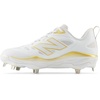 image:imageNew Balance Womens Fresh Foam X Velo V4 Metal Softball ShoesWhiteGold