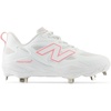 image:imageNew Balance Womens Fresh Foam X Velo V4 Metal Softball ShoesWhiteUltra Pink