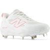 image:imageNew Balance Womens Fresh Foam X Velo V4 Metal Softball ShoesWhiteUltra Pink