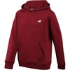 image:imageNew Balance Boys Cotton Fleece Pullover Hoodie with Pocket 2T20  Soft Brushed Interior Lined Hood amp Ribbed Cuffs Athletic Logo for Layering at School Sports amp Everyday PlayMercury Red