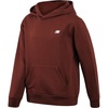 image:imageNew Balance Boys Cotton Fleece Pullover Hoodie with Pocket 2T20  Soft Brushed Interior Lined Hood amp Ribbed Cuffs Athletic Logo for Layering at School Sports amp Everyday PlayRich Oak