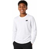 image:imageNew Balance Boys Long Sleeve Shirts Waffle Knit Thermal Base Layer 820  Soft Breathable Texture Cozy CoolWeather Warmth Wear Solo or under Jackets for School Sports amp PlaytimeBright White Solid