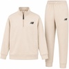 image:imageNew Balance Boys Pants Set  2 Piece Tech Fleece Boys Quarter Zip Pullover and Jogger Sweatpants with Pockets Sizes 816Timberwolf Tan