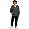 image:imageNew Balance Boys Zip Up Warm Fleece Hoodie Sweatshirt Activewear 820  Ribbed Cuffs amp Kangaroo Pockets Full Zip Front Closure Durable Layer for School Sports amp Weekend OutingsCharcoal Heather