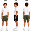 image:imageNew Balance Boys 2 Pack MoistureWicking Mesh Basketball Shorts Sizes 820  QuickDry Finish Keeps Him Cool Side Pocket Holds a Phone or Snacks StayPut Waistband Relaxed Athletic CutOlive Black