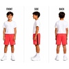 image:imageNew Balance Boys 2 Pack MoistureWicking Mesh Basketball Shorts Sizes 820  QuickDry Finish Keeps Him Cool Side Pocket Holds a Phone or Snacks StayPut Waistband Relaxed Athletic CutDrifted Red Rain Cloud