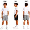 image:imageNew Balance Boys 2 Pack MoistureWicking Mesh Basketball Shorts Sizes 820  QuickDry Finish Keeps Him Cool Side Pocket Holds a Phone or Snacks StayPut Waistband Relaxed Athletic CutBlack Ath Grey