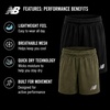 image:imageNew Balance Boys 2 Pack MoistureWicking Mesh Basketball Shorts Sizes 820  QuickDry Finish Keeps Him Cool Side Pocket Holds a Phone or Snacks StayPut Waistband Relaxed Athletic CutOlive Black