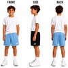 image:imageNew Balance Boys 2 Pack MoistureWicking Mesh Basketball Shorts Sizes 820  QuickDry Finish Keeps Him Cool Side Pocket Holds a Phone or Snacks StayPut Waistband Relaxed Athletic CutBlue LagunaGrey
