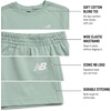 image:imageNew Balance Boys 2 Piece Cotton Blend Jersey Shirt amp Basketball Shorts  Bold Front Design Breathable Short Sleeve Top Flexible Fit Built for Sports Play amp Confident Everyday Youth StyleClay Ash