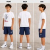 image:imageNew Balance Boys 2 Piece Cotton Blend Jersey Shirt amp Basketball Shorts  Bold Front Design Breathable Short Sleeve Top Flexible Fit Built for Sports Play amp Confident Everyday Youth StyleWhite Nb Navy