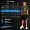 image:imageNew Balance Boys 2 Piece Cotton Blend Jersey Shirt amp Basketball Shorts  Bold Front Design Breathable Short Sleeve Top Flexible Fit Built for Sports Play amp Confident Everyday Youth StyleDark OlivineBlack
